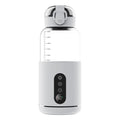 Rechargeable Baby Milk Warmer, Portable Insulated Water Kettle, 35-55℃ Adjustable Temperature for Travel Baby Formula Preparatio